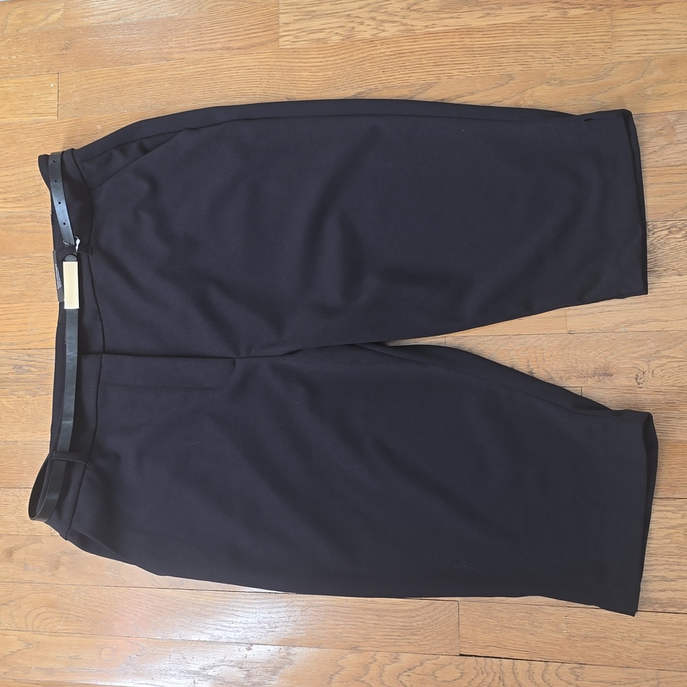 BOLD ELEMENTS BRAND WOMEN'S BLACK CAPRI PANTS XL